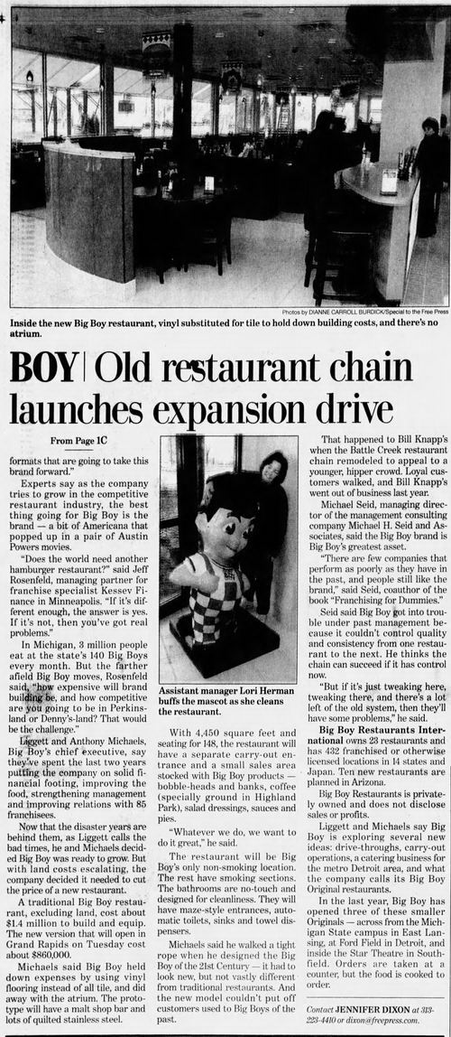 Big Boy Restaurants (Elias Brothers, Elias Bros) - Expansion 2003 (newer photo)
